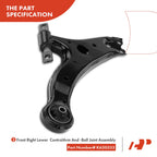 Front Control Arm Ball Joint and Tie Rod End for Toyota Camry (2002–2006)