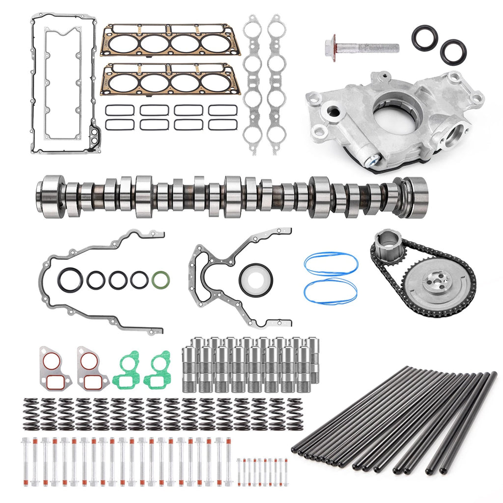 Engine Cam Lifters Pushrods Kit for LS1 4.8 5.3 5.7 6.0 6.2 (2000–2023)