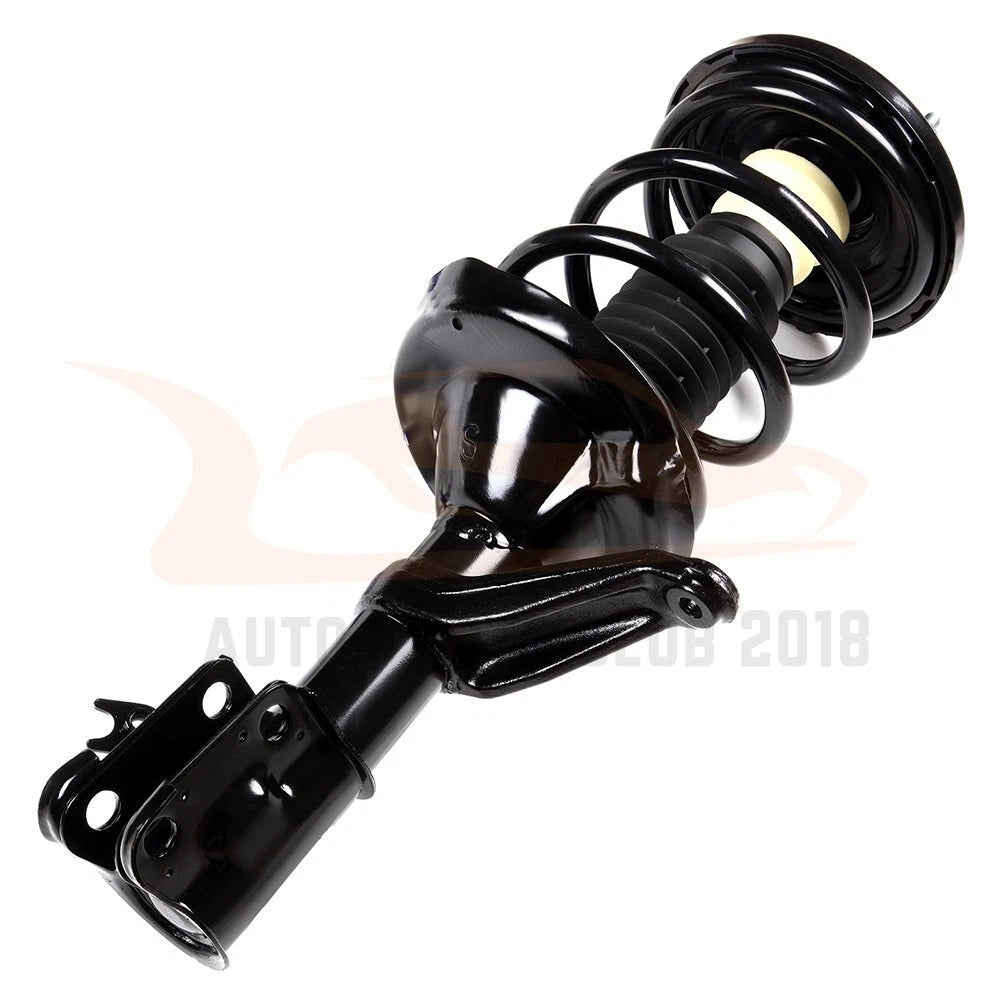 Set of 6 Front Strut with Coil Spring and Outer Tie Rod for Honda CR-V (2002-2006)