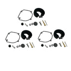 3X Carburetor Kit for Tohatsu Nissan 25 30 HP Outboard (346-87122-0, 346871220M)