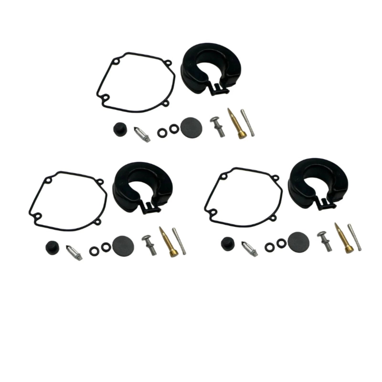3X Carburetor Kit for Tohatsu Nissan 25 30 HP Outboard (346-87122-0, 346871220M)