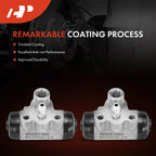 2X Rear Drum Brake Wheel Cylinders for Nissan Versa (2009–2011)