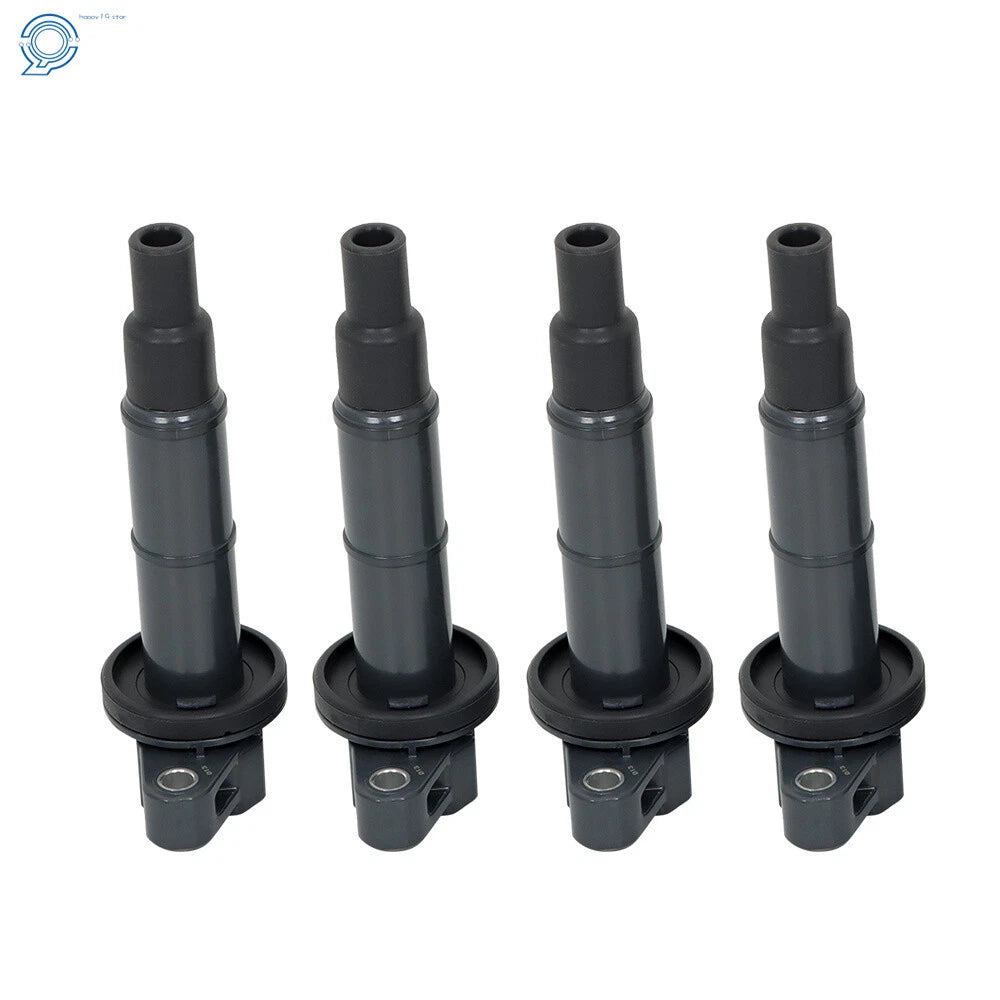 Set of 4 Ignition Coils for Toyota Lexus Pontiac Scion (2001–2015) 90080-19023 UF333