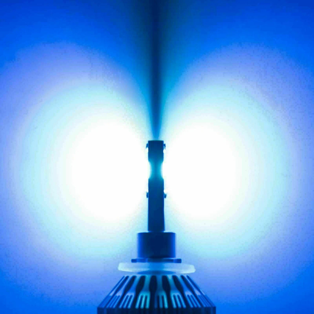 8000K Ice Blue LED Headlight Bulbs for Ford F-150 (2015-2020)