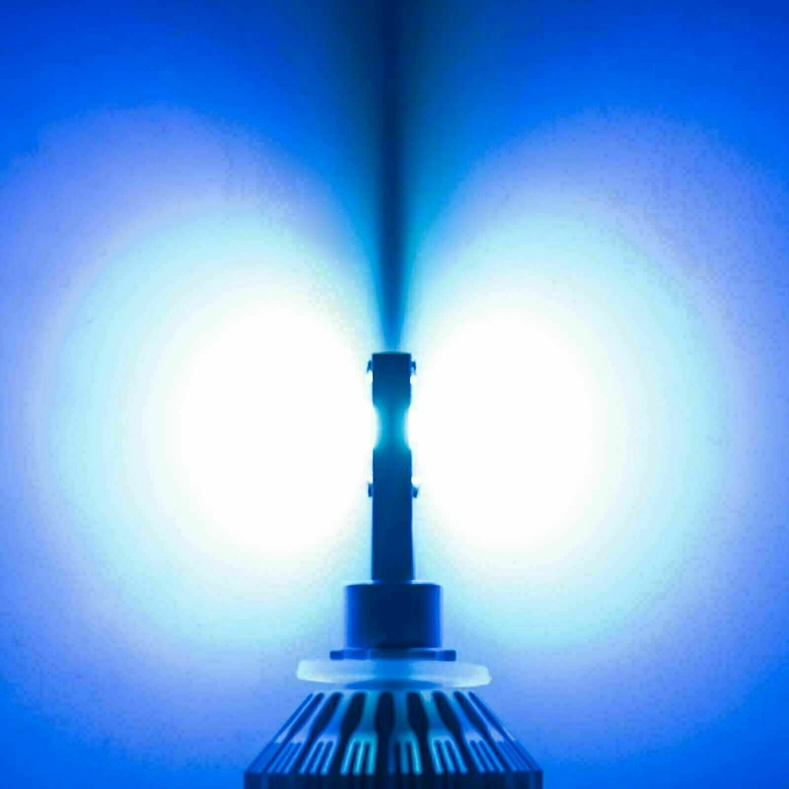 8000K Ice Blue LED Headlight Bulbs for Ford F-150 (2015-2020)