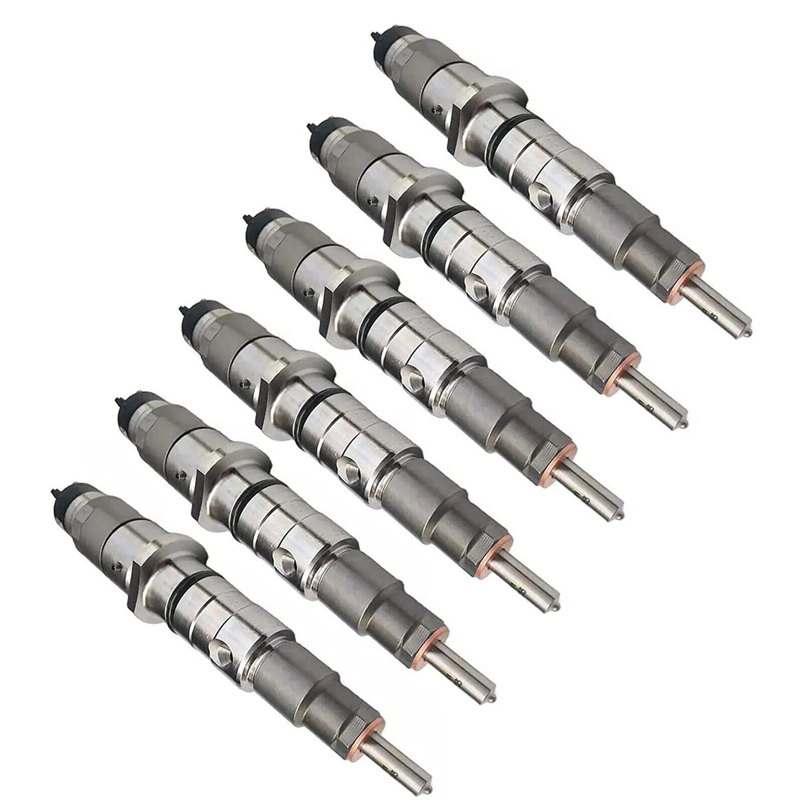 6X Fuel Injector 0445120133 for Cummins QSL (2003–2013)