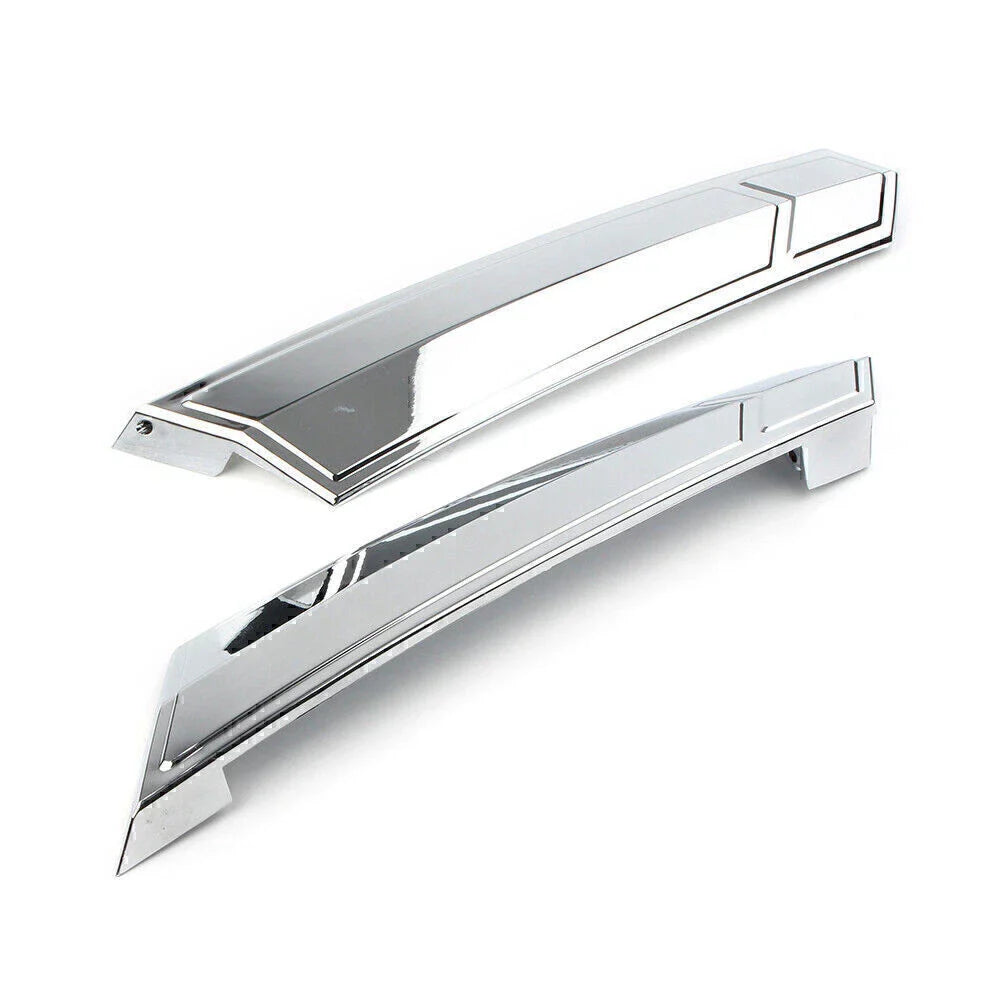 Saddlebag Hinge Covers for Victory Cross Country 2010-2017 Chrome