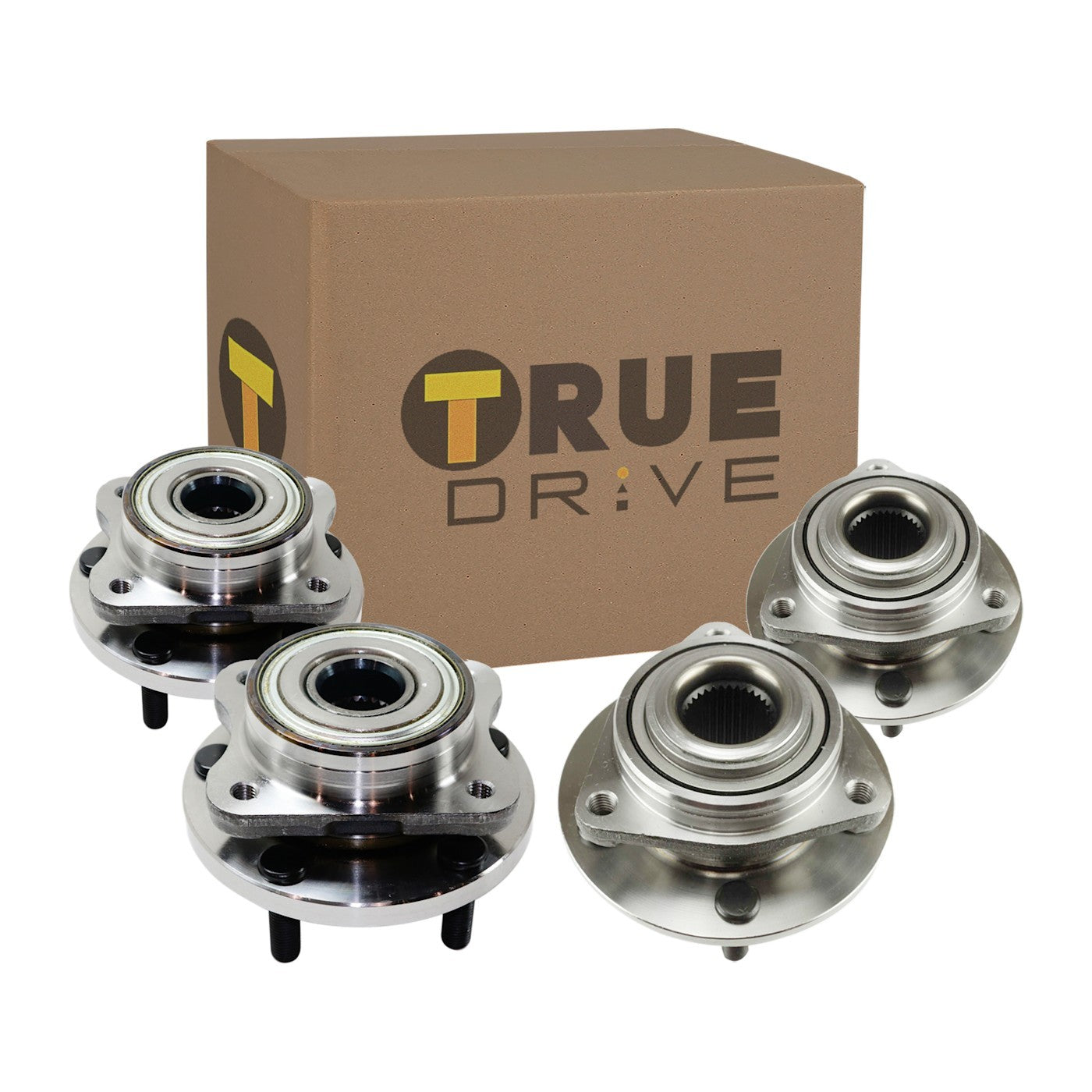 Wheel Hubs for Plymouth Prowler (1997–2001) Front & Rear 5 Lug with Bearing