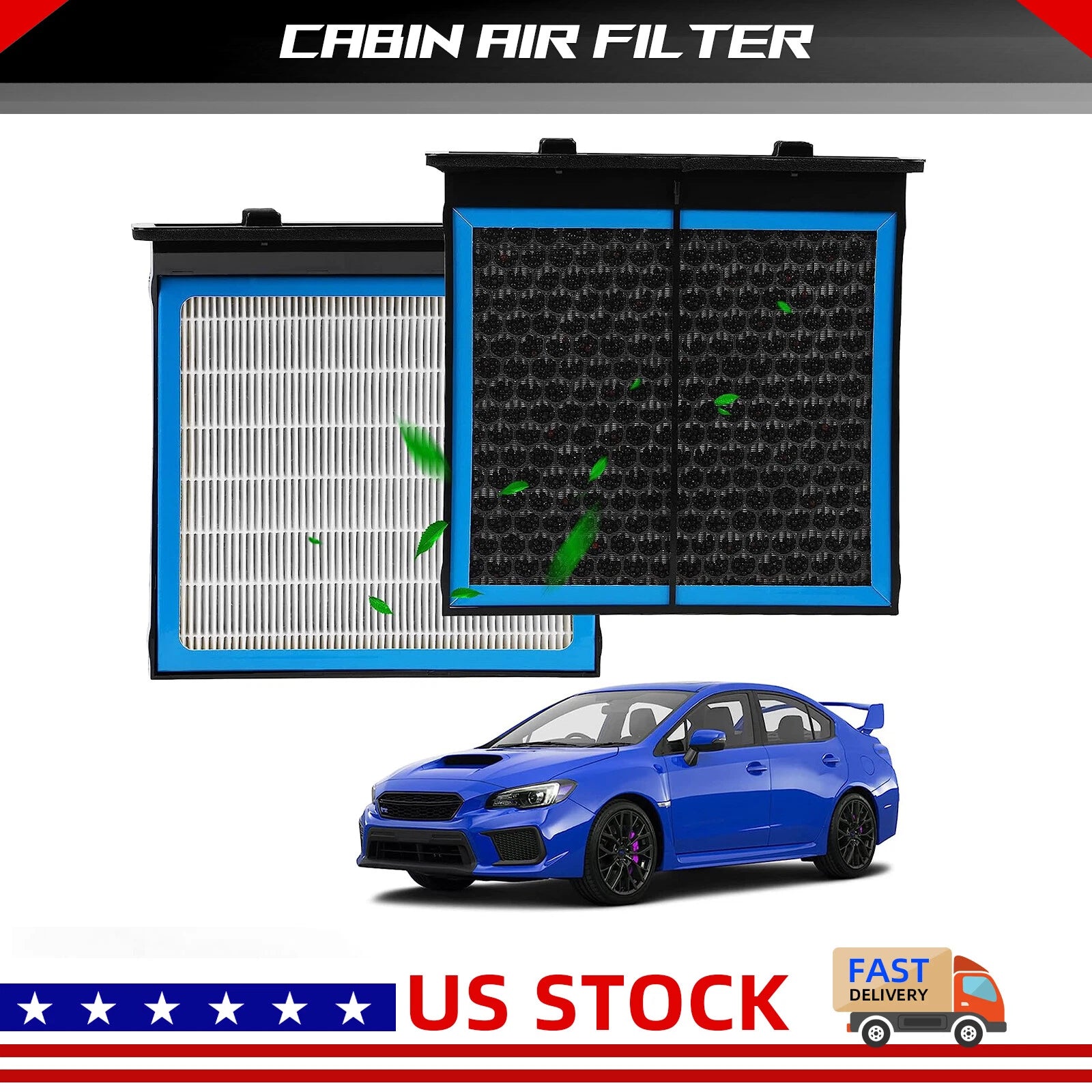 CF10930 HEPA Cabin Air Filter for Subaru Forester (2009–2018), WRX (2014–2020)
