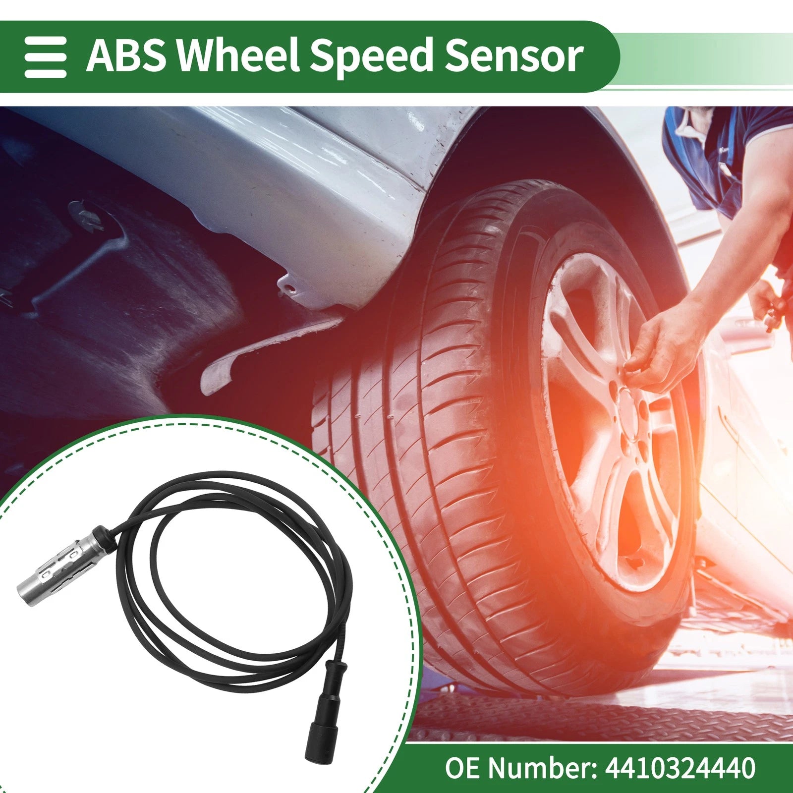 ABS Wheel Speed Sensor No. 4410324440 for Mercedes-Benz Atego (1998–2004)
