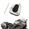 Kickstand Sidestand Enlarger Plate Pad for Yamaha FJR1300 (2006–2017) Black