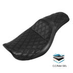 Gel Seat for Harley Dyna Super Glide Wide Glide (2006–2017)