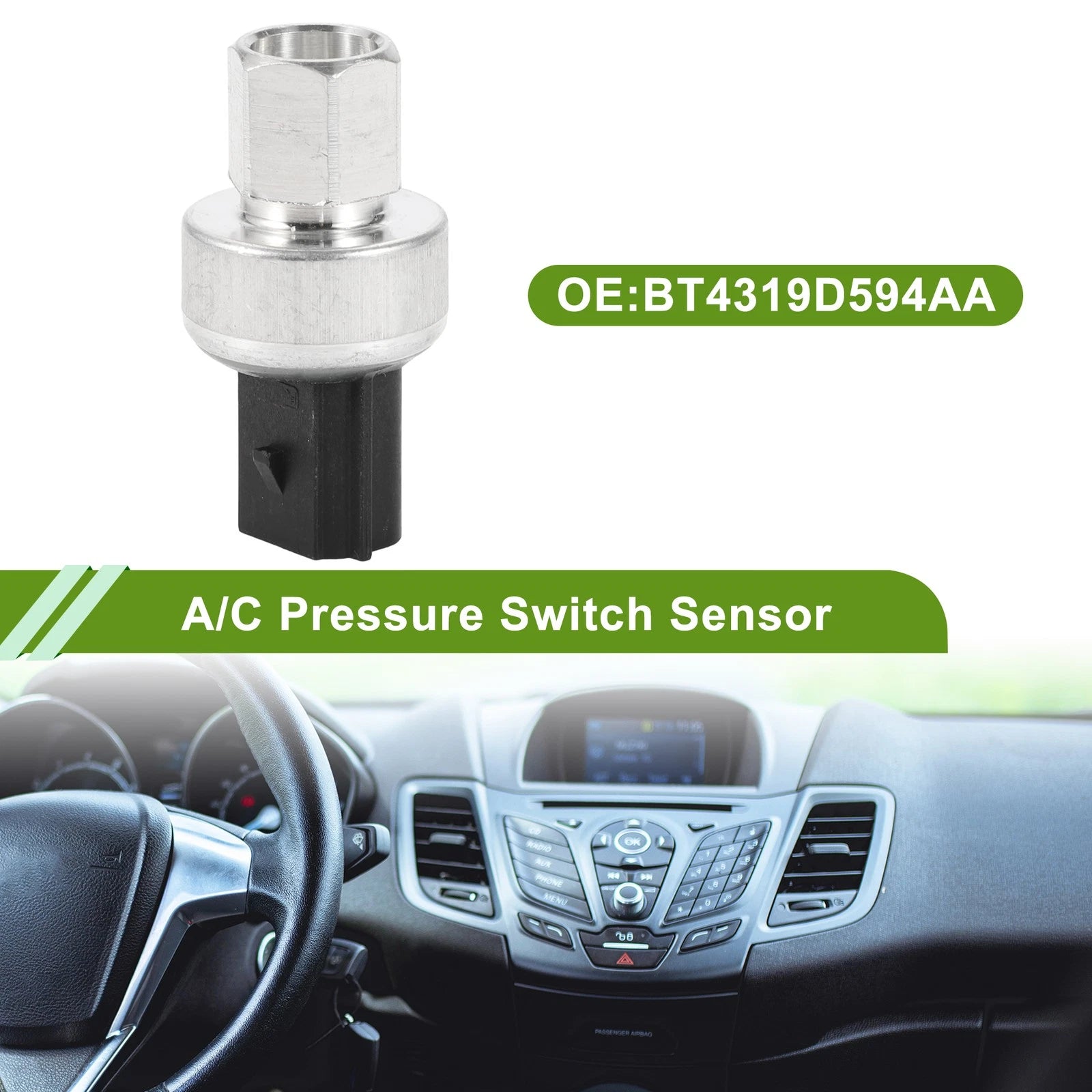 A/C Pressure Switch Sensor for Ford C-Max (2013–2018) No.BT4319D594AA