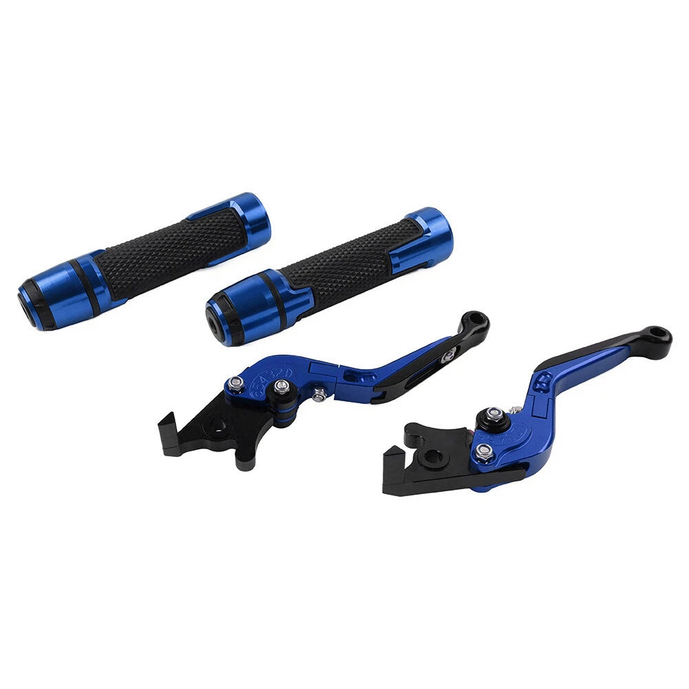 Set of 2 Blue Extendable Brake Clutch Levers for Honda ADV150 (2019–2020)