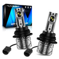 2X Novsight 9004 LED Headlight Bulbs for Ford Mustang (1987–1993) High/Low Beam