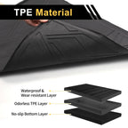 Cargo Liner Rear Trunk Mat for BMW X2 (2018-2022) Diamond Pattern TPE