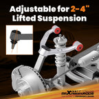 2-4in Lift Upper Control Arms Aluminum for GMC Sierra Yukon XL 1500 (2007–2018)
