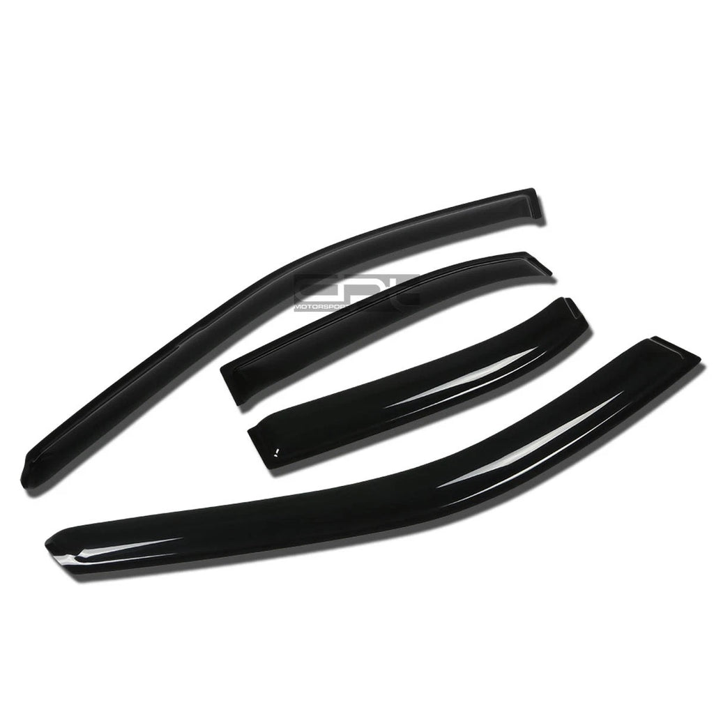 Set of 4 Smoke Tint Window Visors for Nissan Altima (1998–2001)