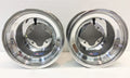 Pair of DWT Polished A5 Rolled Lip ATV Rear Wheels for Honda TRX 250R 450R (1986–2006)
