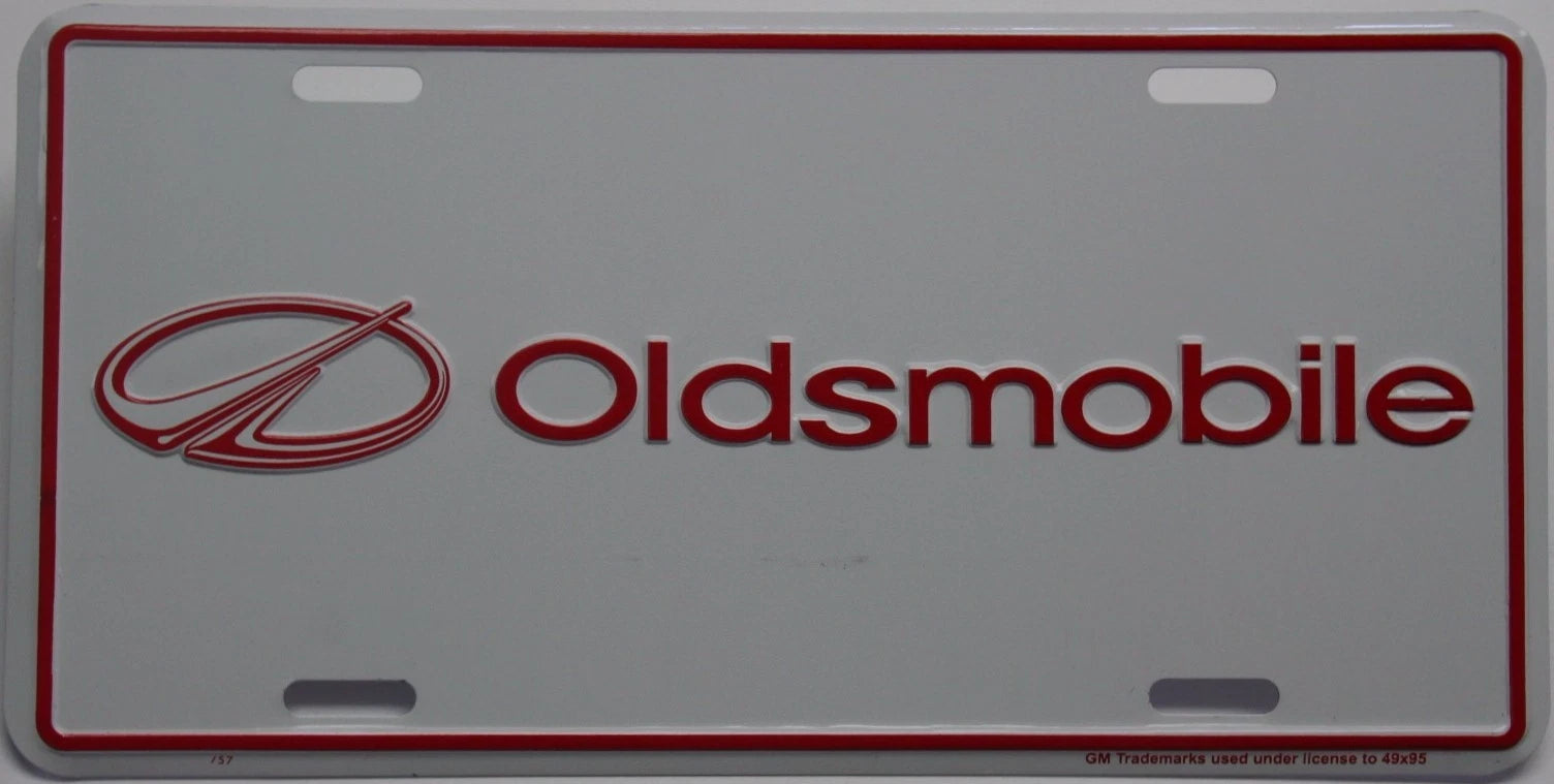License Plate Emblem for Oldsmobile Buick GMC