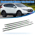 Set of 4 Weatherstrip Window Trim Seal Belt for Honda CR-V (2012–2016)