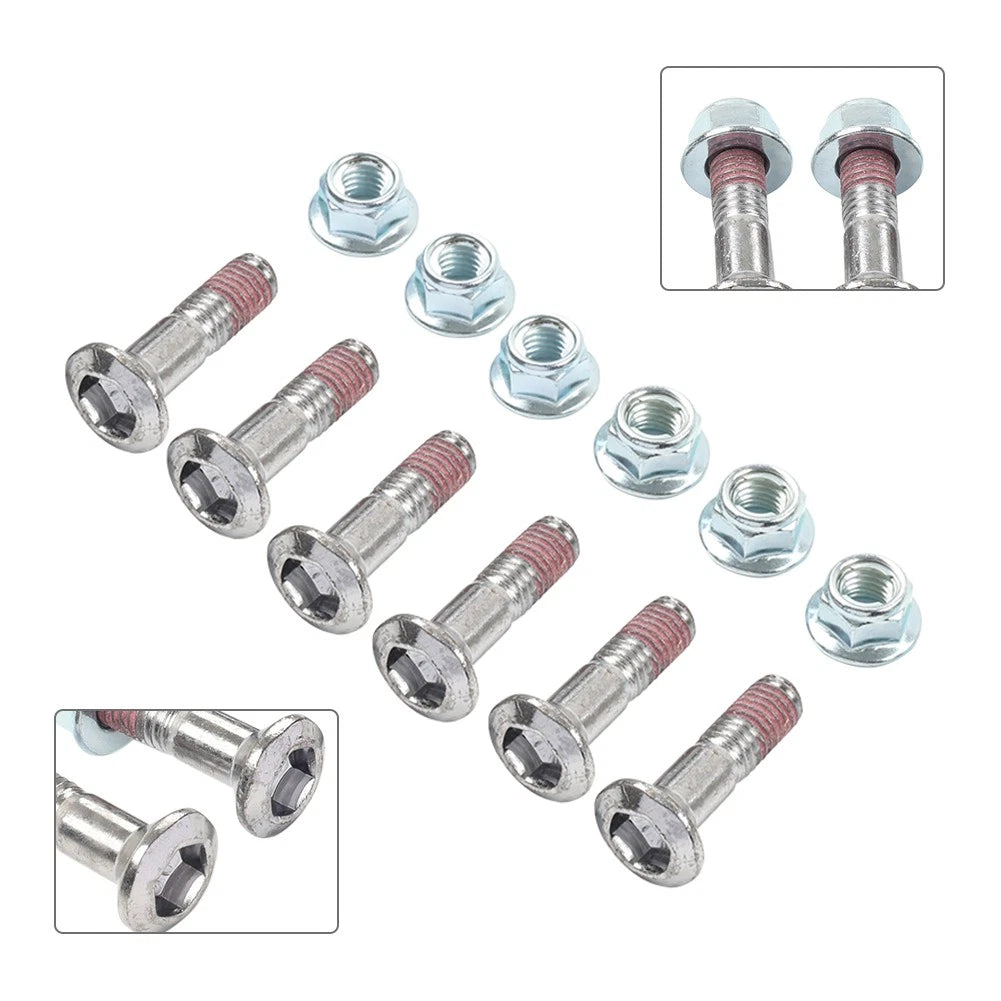 6Pcs Sprocket Bolt Nut Kit for CR YZ KX RM CRF RMZ Dirt Bike (M830)