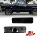 Smoked Lens Front Side Marker Lights for Dodge Ram Truck (1972–1993)