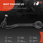 Front Left Lower Rearward Control Arm with Ball Joint for BMW X5 (2000-2013)