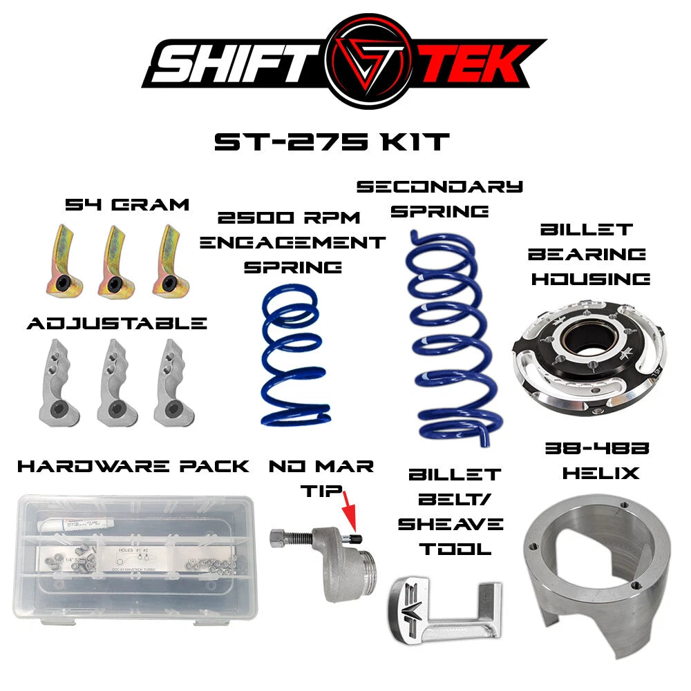 EVO Shift-Tek Advance Clutching Package ST-275 for Maverick X3 (2017–2023)