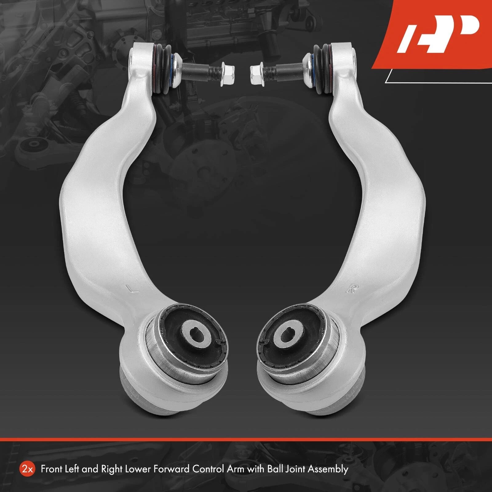 2X Front Lower Side for BMW M550i xDrive (2018)