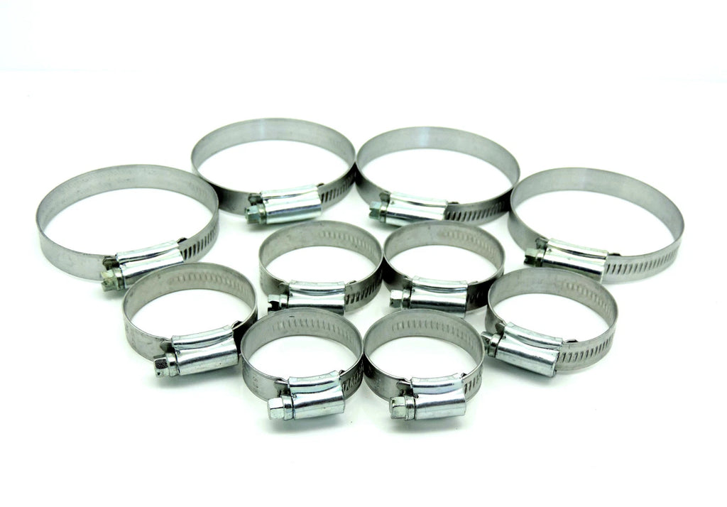 Set of 4 Radiator Hose Jubilee Clips for Fordson Super Dexta (1957–1965)