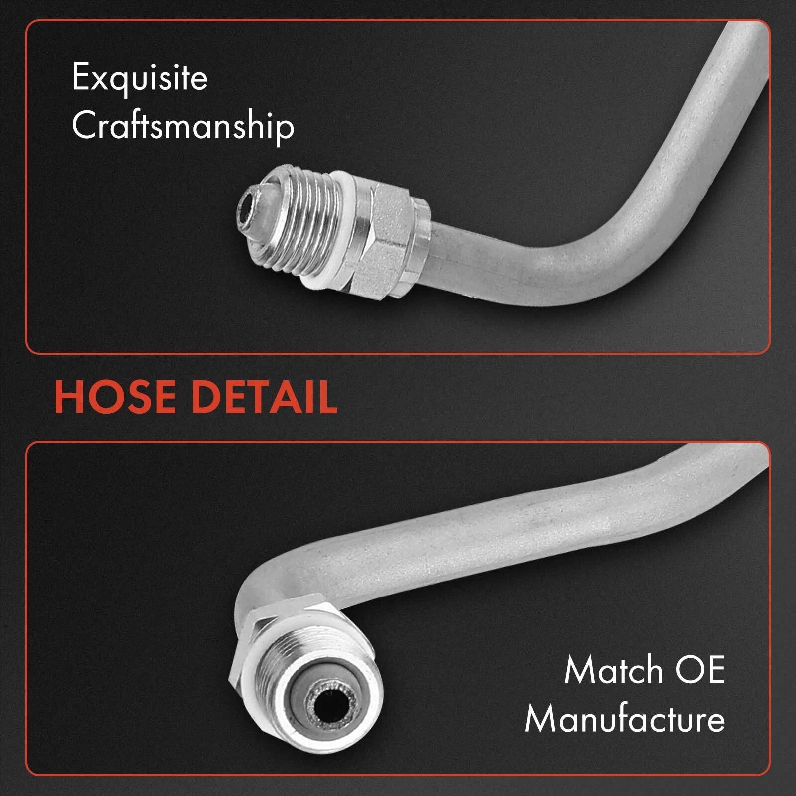 2X Power Steering Return Line Hose Assembly for Ford Explorer (2002-2010)