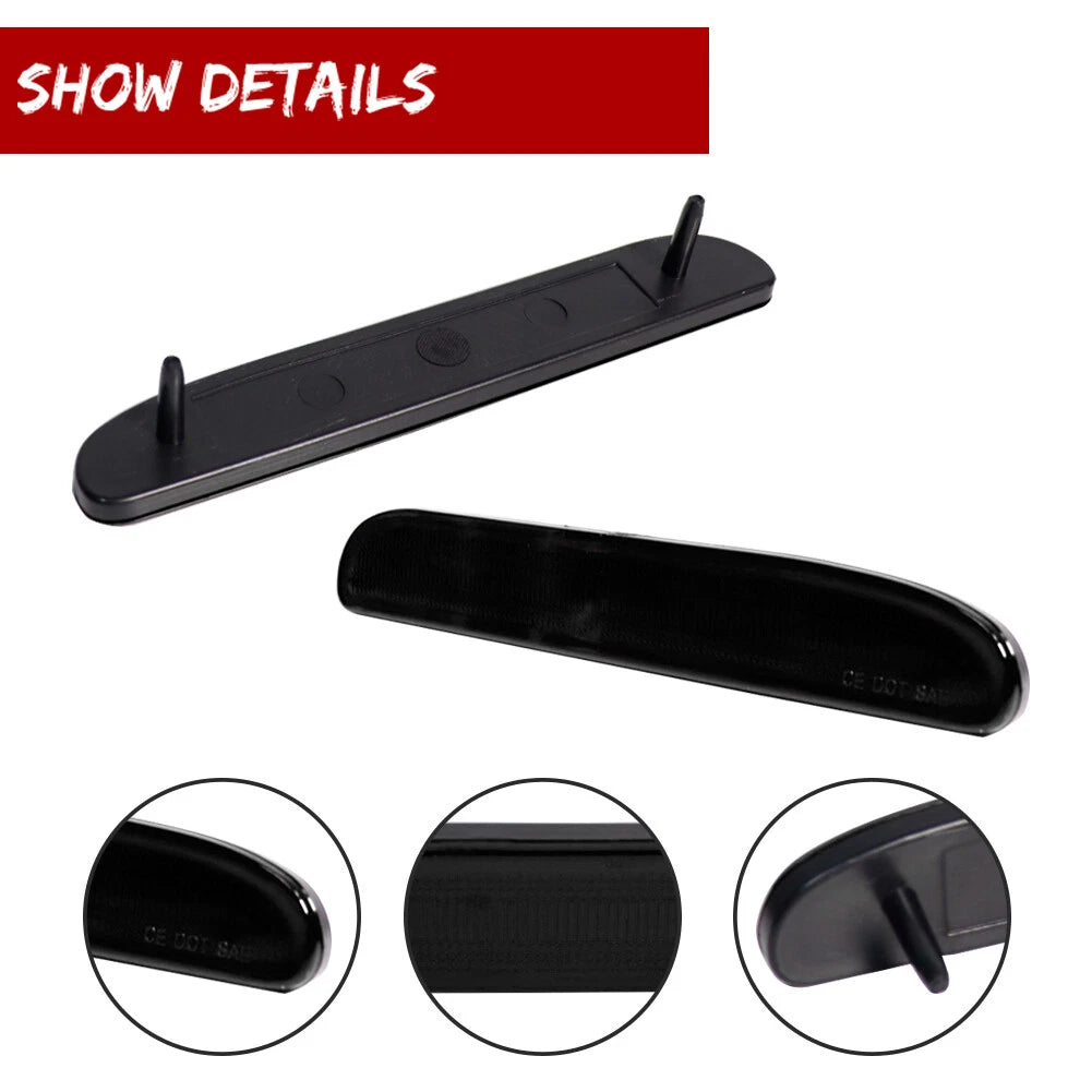 Smoke Rear Side Marker Lights for Ford Mustang (1994–1998)