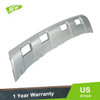 Front Bumper Lower Valance Panel for Ford Explorer (2020–2022) Silver Plastic