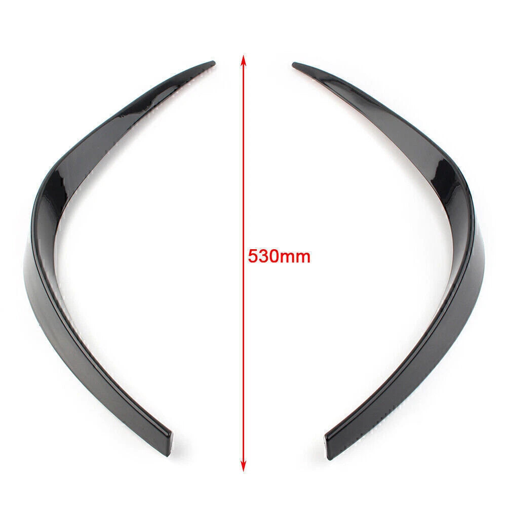 Front Bumper Splitter Spoiler Canard for Mercedes Benz A-Class A260 (2019–2023)