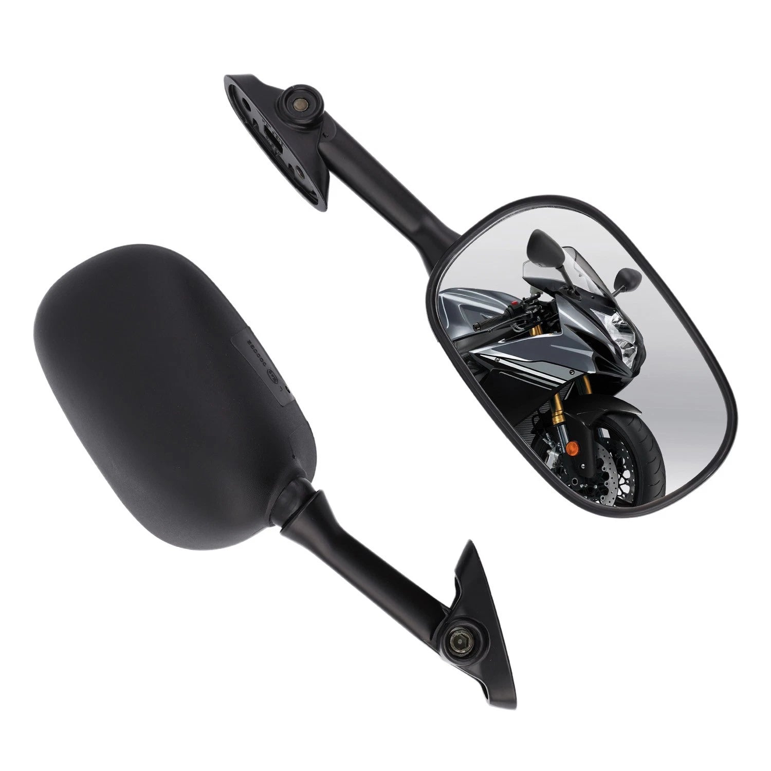 Pair Rear View Side Mirrors for Suzuki SV650S (2003–2010) GSXR750 (2004–2005)