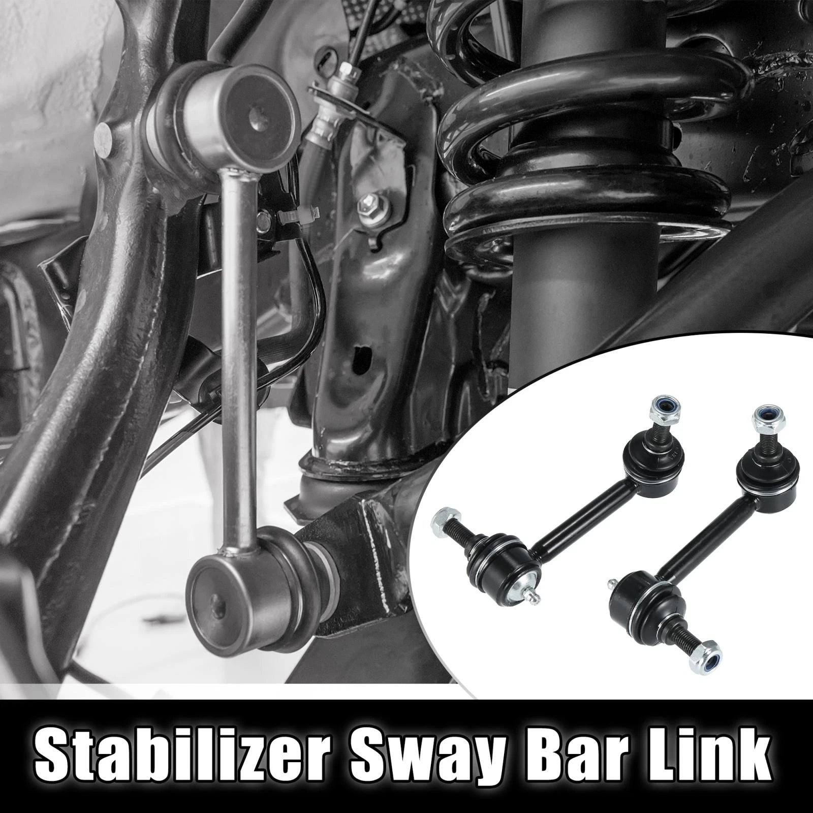 2X Rear Sway Bar Links K750044 K750047 for Nissan 370Z (2009–2017)