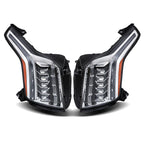 Pair of LED Headlights Assembly for Cadillac Escalade (2015–2020) Chrome