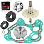 Water Pump Impeller Shaft Gear Bearing Seal Gasket for Honda CR500R (1986–2001)