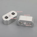CNC Silver Handlebar Bar Risers for Tiger 800 1200 XC/XCX/XR/XRX (2012–2020)