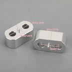 CNC Silver Handlebar Bar Risers for Tiger 800 1200 XC/XCX/XR/XRX (2012–2020)