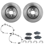Front Brake Disc Rotors and Pads Kit for Mini Cooper (2008)