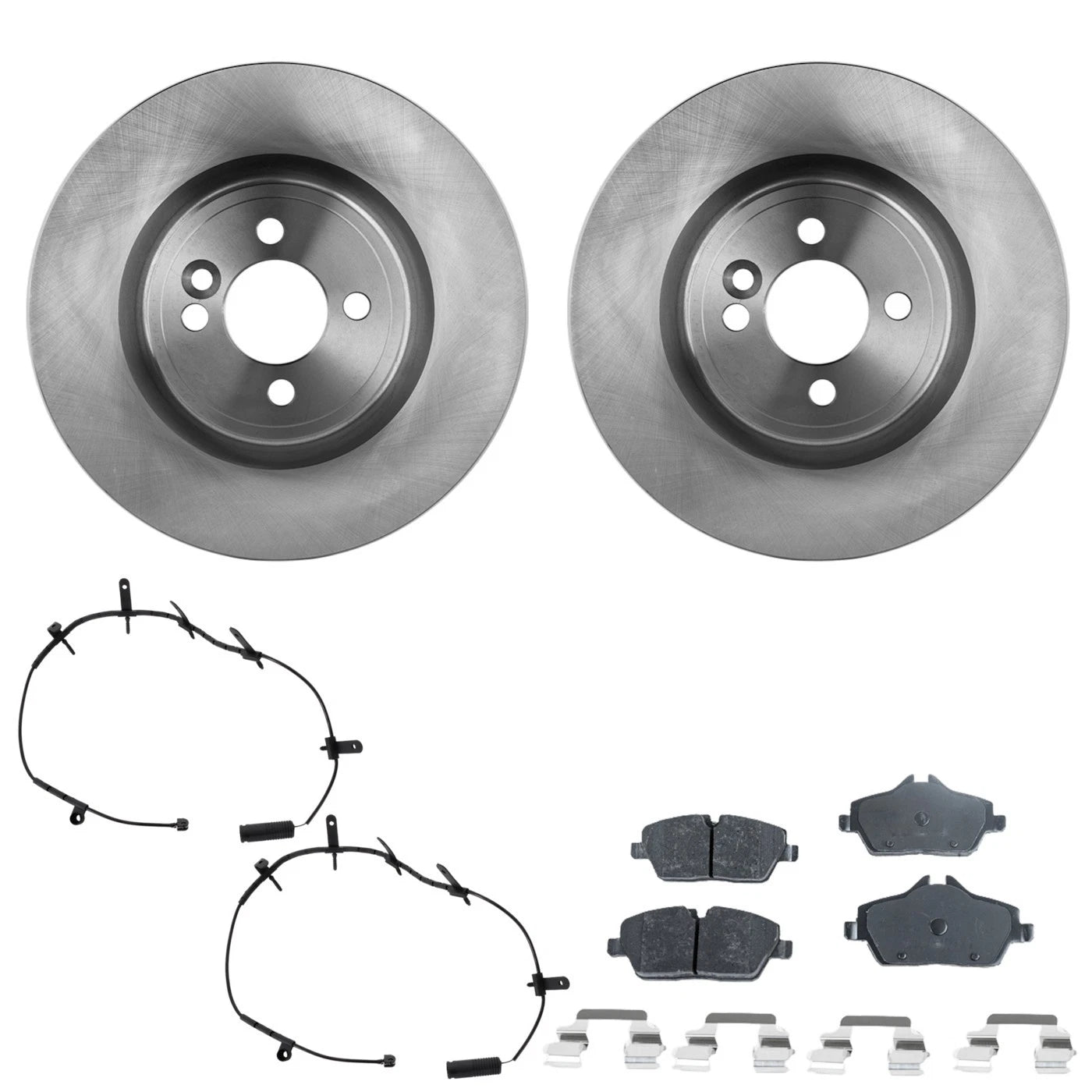 Front Brake Disc Rotors and Pads Kit for Mini Cooper (2008)