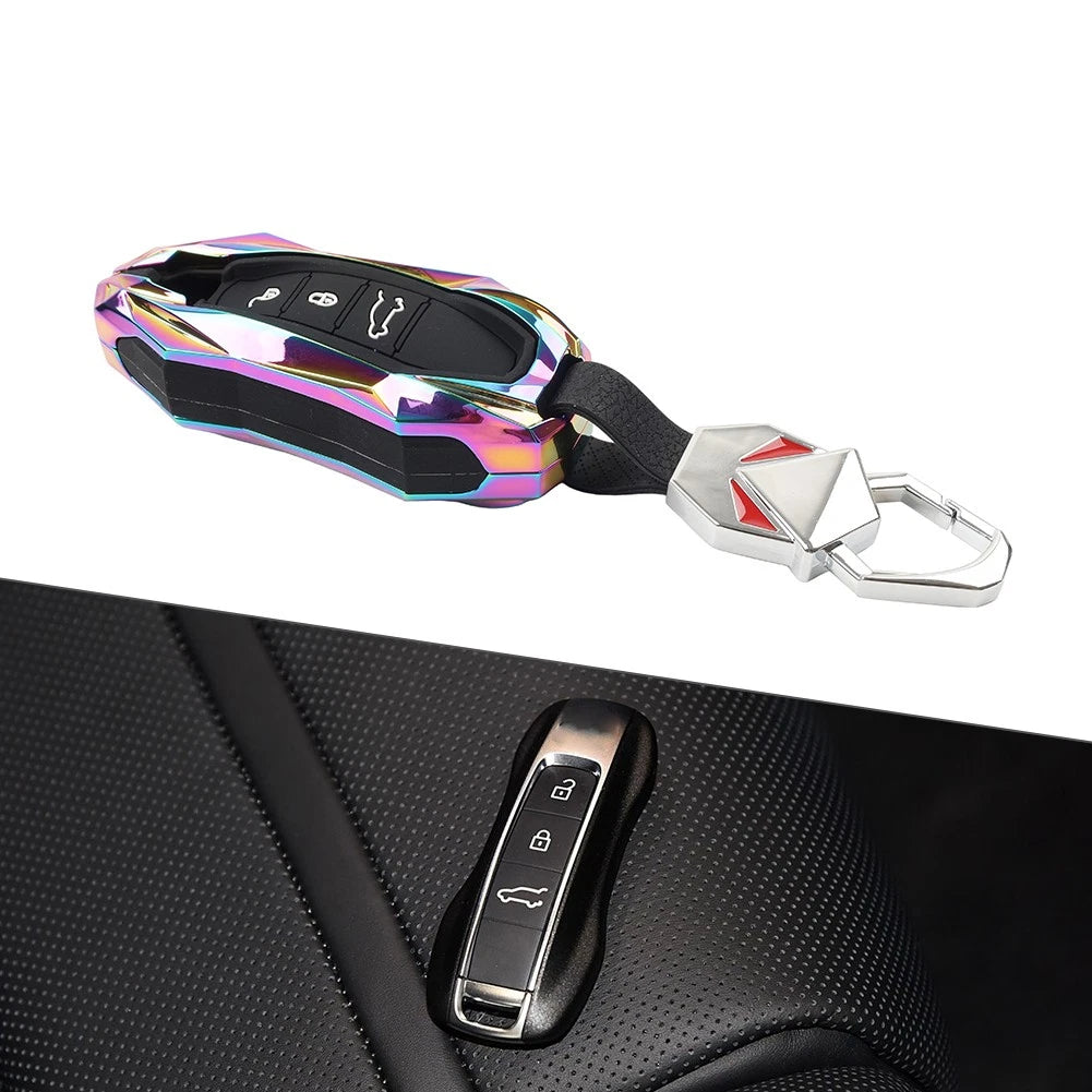 Smart Key Fob Cover Case for Porsche Cayenne Panamera 911 (2003–2023)