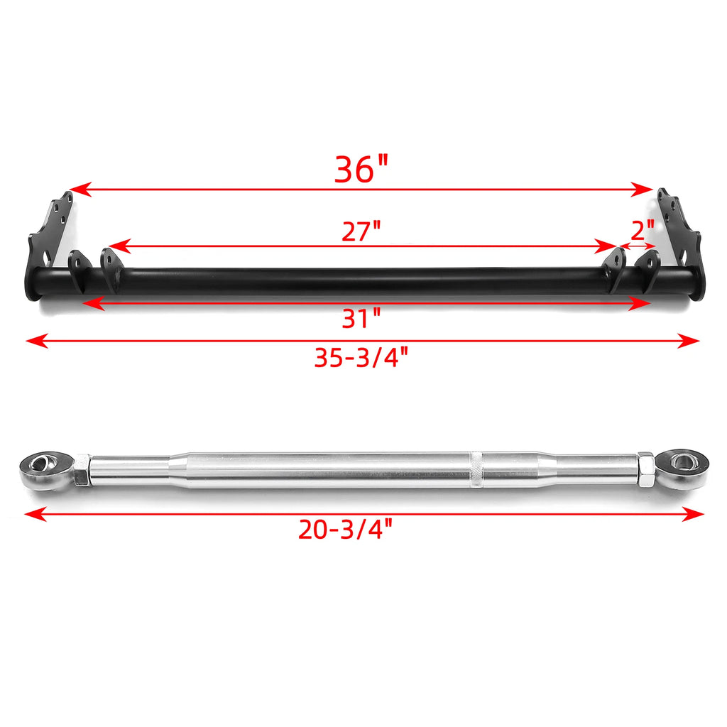 K Swap Control Tie Bar Kit for Honda Civic EF CRX (1988–1991)