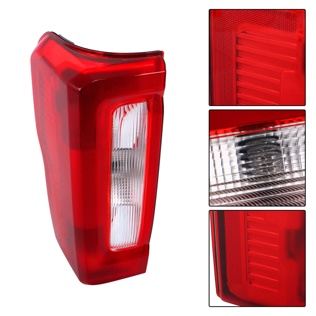 Tail Light w/o Blind Spot for Ford F250 F350 (2023–2024) Black Housing Halogen Left