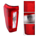Tail Light w/o Blind Spot for Ford F250 F350 (2023–2024) Black Housing Halogen Left