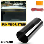 Car Visor Sun Strip Film Tint for Windshield (Universal Fit)