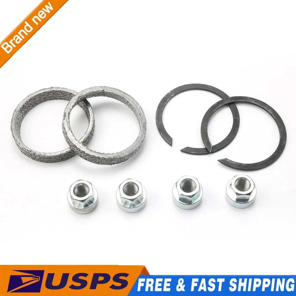 Exhaust Mounting Gasket Kit with Flange Nuts 65324-83 for Harley Davidson (1983)