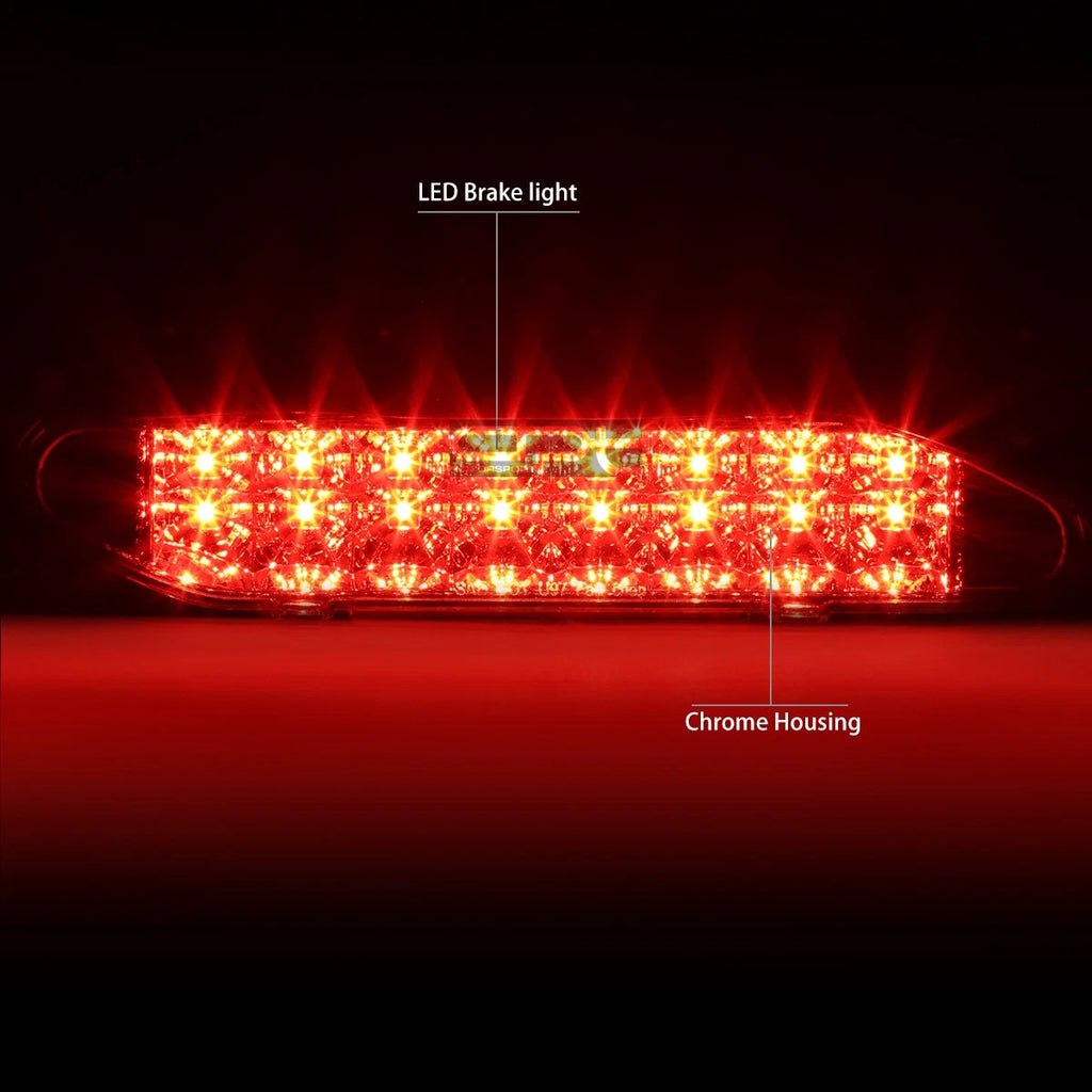 Chrome Dual Row LED Third Tail Brake Light for Xterra (2000–2004)
